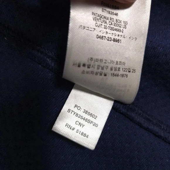 Patagonia Adze Jacket Womens XL Blue Wind Water Resistant Softshell Midweight - Picture 11 of 12